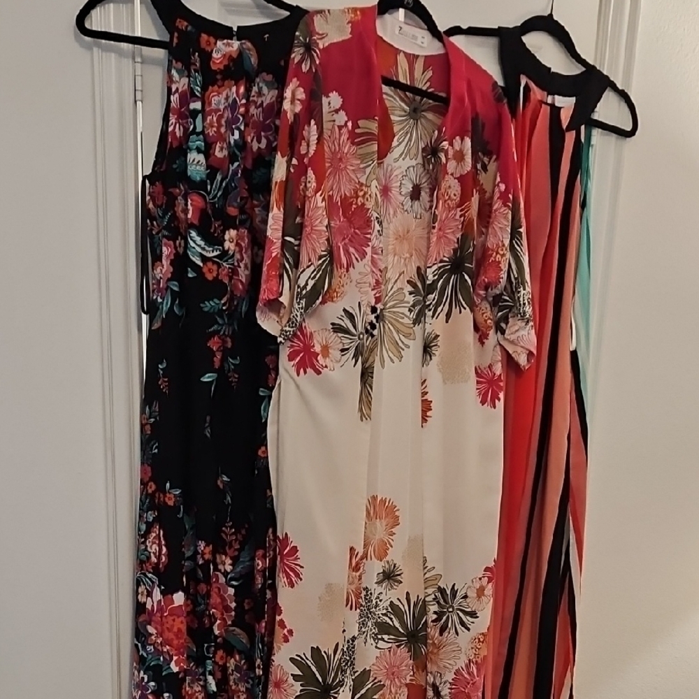 Floral and Striped Dresses Collection